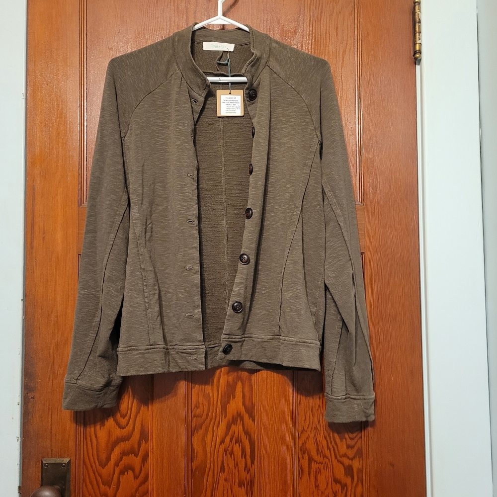 River + Sky Olive Green Women's Sweater
